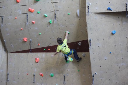 ROCK EMPIRE dětské lezecké závody, leze  Jan Štípek 