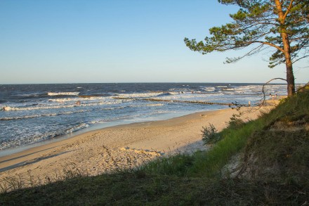 Camping na pobřeží Baltského moře